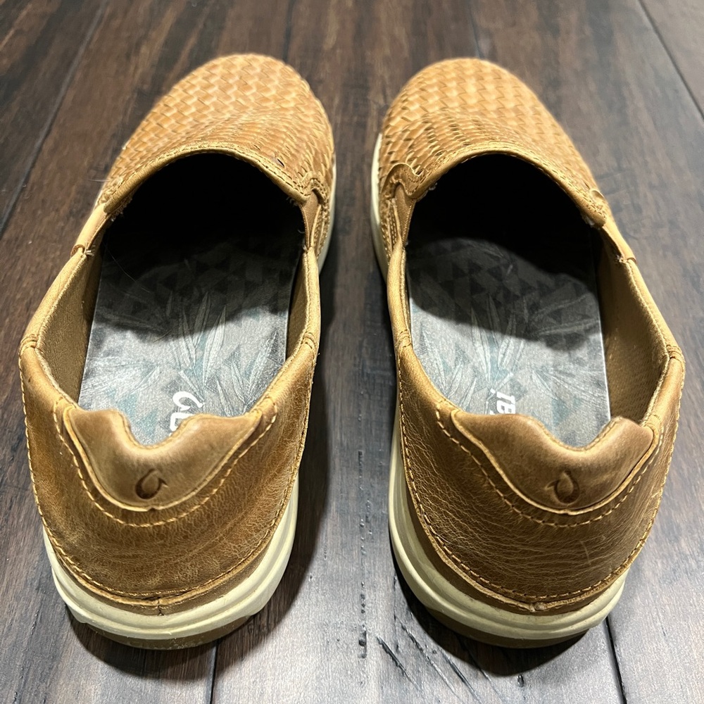 Olukai Men's Tan Slip-On Shoes - Picture 4 of 6